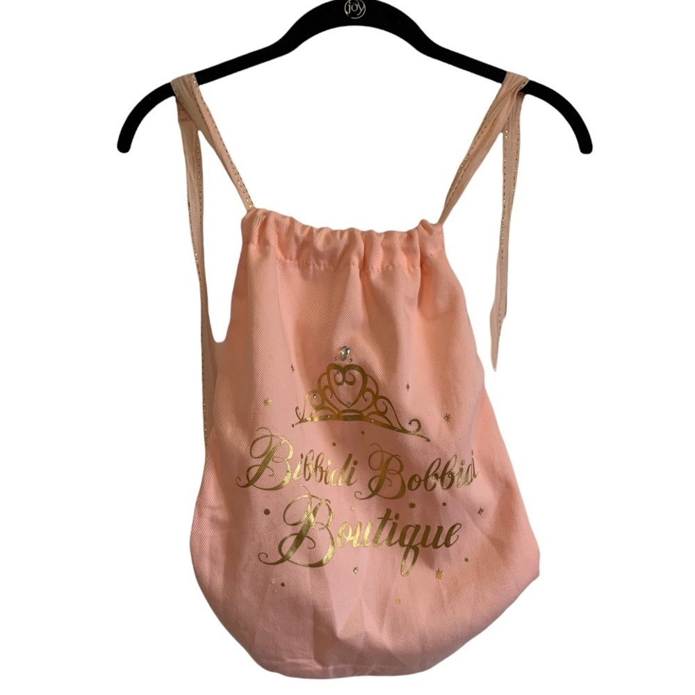 NWOT Authentic‎ Disney Parks bibbidi bobbidi boutique drawstring bag